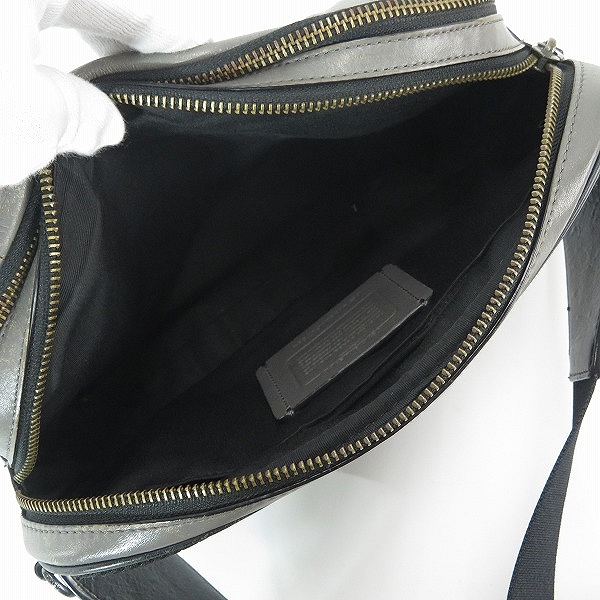 実際に弊社で買取させて頂いたCOACH/コーチ グラハム ボディーバッグ F37594の画像 5枚目