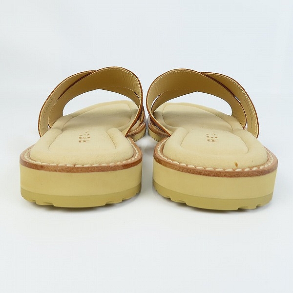 実際に弊社で買取させて頂いたREGAL/リーガル レザー ミュール サンダル 59VR/XLの画像 1枚目