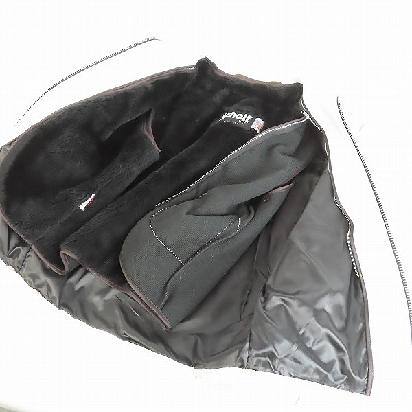 実際に弊社で買取させて頂いたSchott/ショット レザー ジャケット ホワイト/38の画像 3枚目