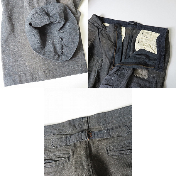 実際に弊社で買取させて頂いたglamb/グラム パッチワーク リペア加工パンツ Lの画像 5枚目