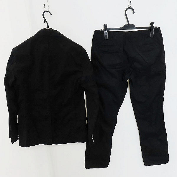 実際に弊社で買取させて頂いたNIGOLD by UNITED ARROWS/ニゴールド ユナイテッドアローズ テーラードジャケット/パンツ セットアップ ブラック/Mの画像 1枚目