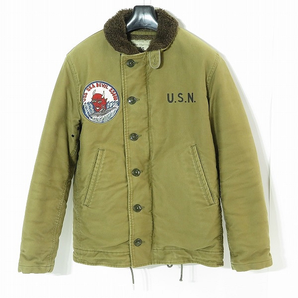 実際に弊社で買取させて頂いたTHE REAL McCOY'S/リアルマッコイズ N-1 デッキジャケット NXsx 88197/36