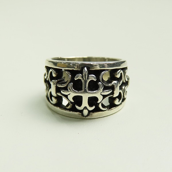 実際に弊社で買取させて頂いた【ギャラ付き】LEATHERS AND TREASURES/レザーズ&トレジャーズ クロスリング 17号の画像 1枚目