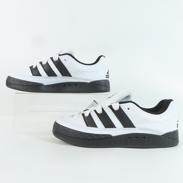 実際に弊社で買取させて頂いた【未使用】atmos×adidas/アトモス×アディダス Adimatic "White/Black"/アディマティック "ホワイト/ブラック" ID7717/28の画像 3枚目
