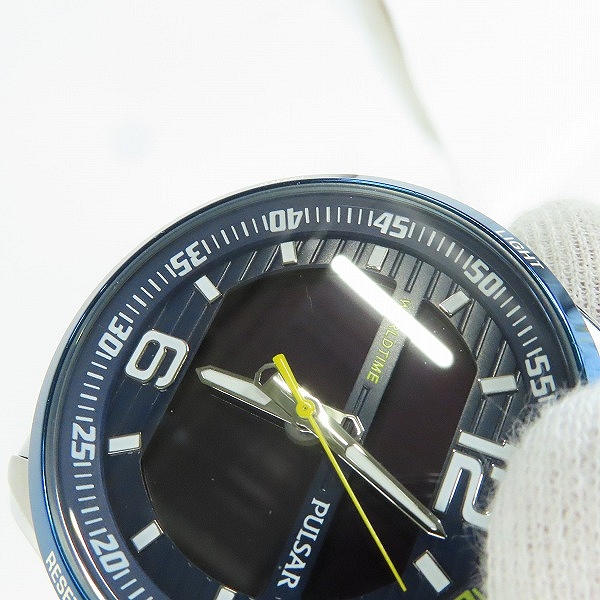 実際に弊社で買取させて頂いたSEIKO/セイコー PULSAR/パルサー クォーツ腕時計/デジアナ/N021-X001 【動作未確認】の画像 5枚目