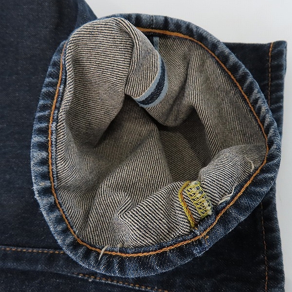 実際に弊社で買取させて頂いたEVISU/エヴィス デニムパンツ LOT0050/32の画像 5枚目