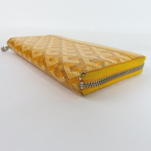 実際に弊社で買取させて頂いたGOYARD/ゴヤール ラウンドジップ マティニョン 長財布の画像 2枚目