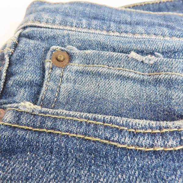 実際に弊社で買取させて頂いたglamb/グラム リペア加工 デニムパンツ /Lの画像 6枚目