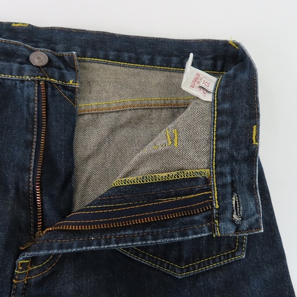 実際に弊社で買取させて頂いたEVISU/エヴィス デニムパンツ LOT0050/32の画像 4枚目