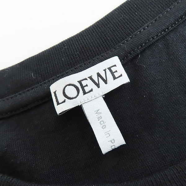 実際に弊社で買取させて頂いたLOEWE/ロエベ アナグラム ロゴ刺繍 ポケットTシャツ H526Y22X99/XSの画像 2枚目