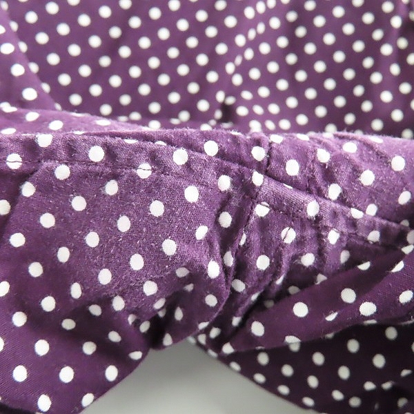 実際に弊社で買取させて頂いたFRED PERRY/フレッドペリー Polka Dot Print L/S Shirt JAPAN LIMITED/ポルカドットプリント 長袖シャツ F4359/Mの画像 7枚目