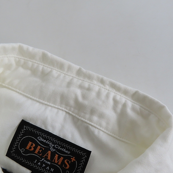 実際に弊社で買取させて頂いたBEAMS PLUS/ビームスプラス 19SS 日本製 オックスフォードボタンダウンシャツ 11-11-0690-139/Sの画像 5枚目