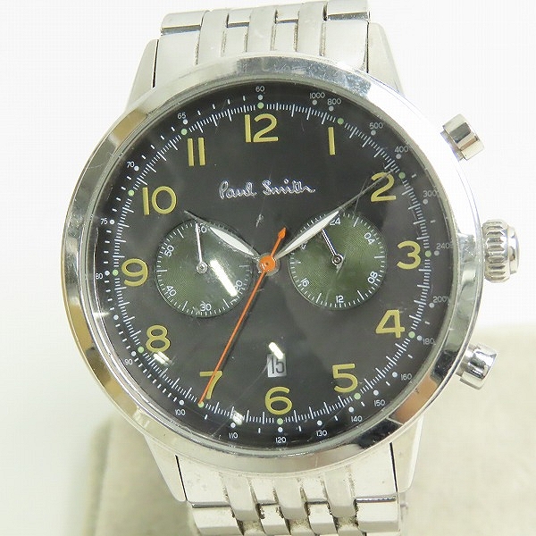 実際に弊社で買取させて頂いたPaul Smith/ポールスミス ステンレス クオーツ腕時計【動作未確認】