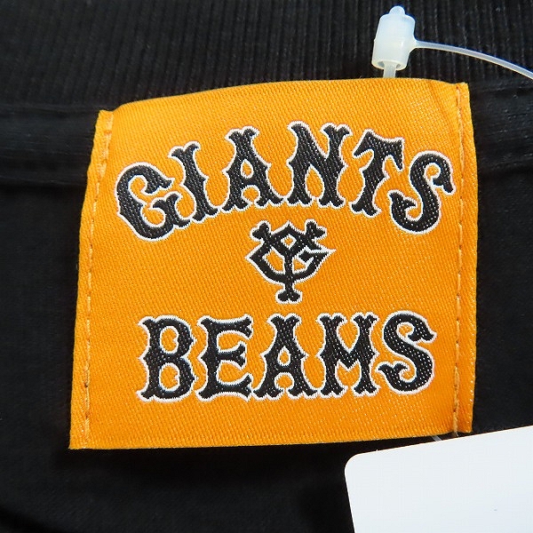 実際に弊社で買取させて頂いた【未使用】読売ジャイアンツ×BEAMS/ビームス 四番 Tシャツ/Lの画像 2枚目