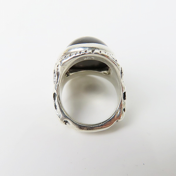 実際に弊社で買取させて頂いたALEX STREETER/アレックスストリーター エンジェルハートリング 大阪ブラック ALR523/15.5号の画像 5枚目