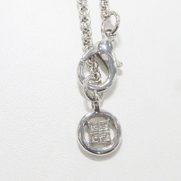 実際に弊社で買取させて頂いたGIVENCHY/ジバンシィ 4Gロゴ ロールチェーンネックレス の画像 2枚目