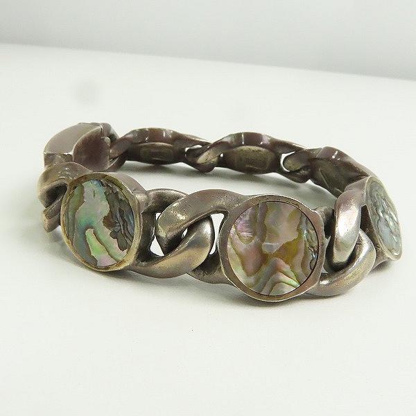 実際に弊社で買取させて頂いたSTANLEY GUESS/スタンリーゲス ラウンドシェルブレスレットの画像 4枚目