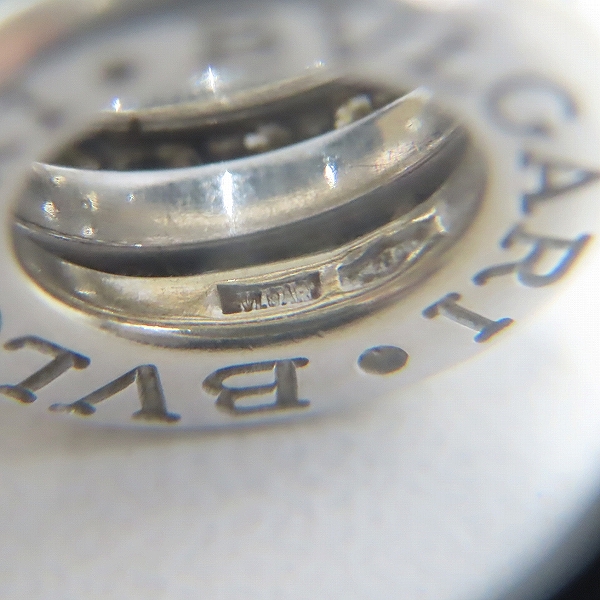 実際に弊社で買取させて頂いたBVLGARI/ブルガリ B-ZERO1/ビーゼロワン 750/K18WG×ダイヤモンド ペンダントトップの画像 4枚目
