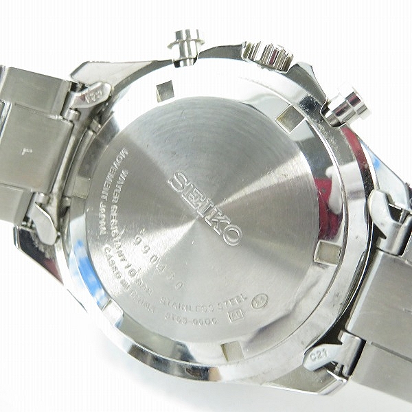 実際に弊社で買取させて頂いたSEIKO/セイコー SPIRIT/スピリット クォーツ クロノグラフ SBTR015/8T63-00D0の画像 4枚目