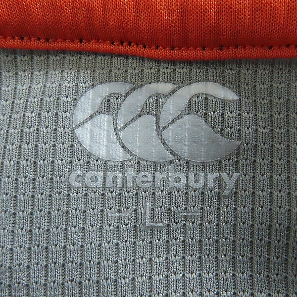 実際に弊社で買取させて頂いたCANTERBURY/カンタベリー SUNWOLVES/サンウルブズ メディアポロシャツ R30006SR /Lの画像 2枚目