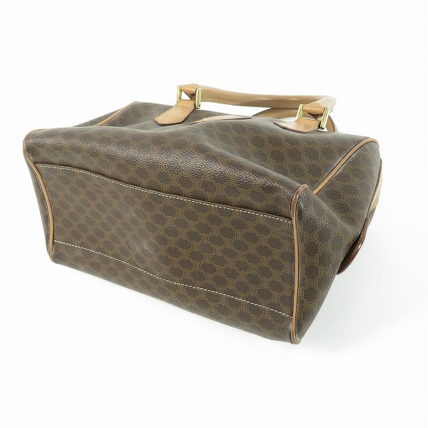 実際に弊社で買取させて頂いたCELINE/セリーヌ マカダム柄 ハンドバッグ/ミニボストンバッグ PVCレザーの画像 2枚目