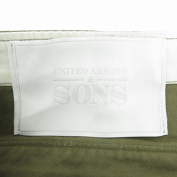 実際に弊社で買取させて頂いたUNITED ARROWS &SONS/ユナイテッドアローズアンドサンズ パンツ 5514-211-0117/XLの画像 2枚目