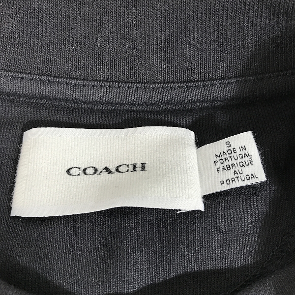 実際に弊社で買取させて頂いたCOACH/コーチ BUNNY T-SHIRT プリント 半袖Tシャツ/Sの画像 2枚目