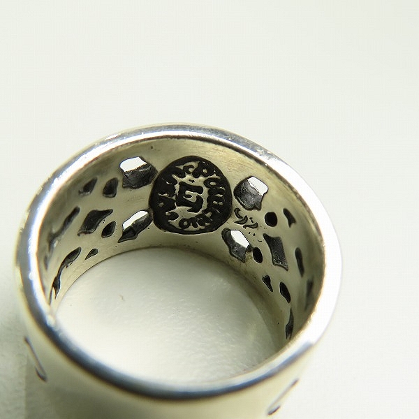 実際に弊社で買取させて頂いた【ギャラ付き】LEATHERS AND TREASURES/レザーズ&トレジャーズ クロスリング 17号の画像 6枚目