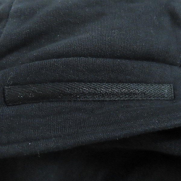 実際に弊社で買取させて頂いたJULIUS/ユリウス 20SS Untrue CONTRAST HOODIE ジップアップパーカー 687CUM1/4の画像 2枚目