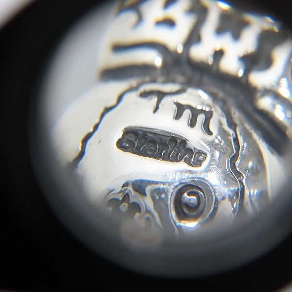 実際に弊社で買取させて頂いたBWL/ビルウォールレザー  Good Luck Skull/グッドラックスカル ペンダント/チャーム ラージの画像 4枚目