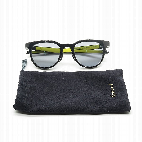 実際に弊社で買取させて頂いたEyevol/アイヴォル CONLONⅢ/コンロンⅢ 偏光 サングラス アイウェア BK-LY-MBL PLの画像 9枚目