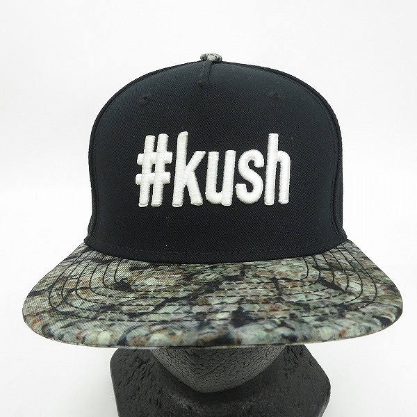実際に弊社で買取させて頂いたCAYLER&SONS/ケイラーアンドサンズ ＃KUSH スナップバックキャップの画像 1枚目