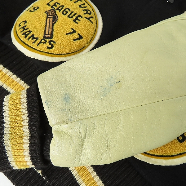 実際に弊社で買取させて頂いたWhiting/ホワイティング ヴィンテージ/ビンテージ スタジャン 36の画像 4枚目