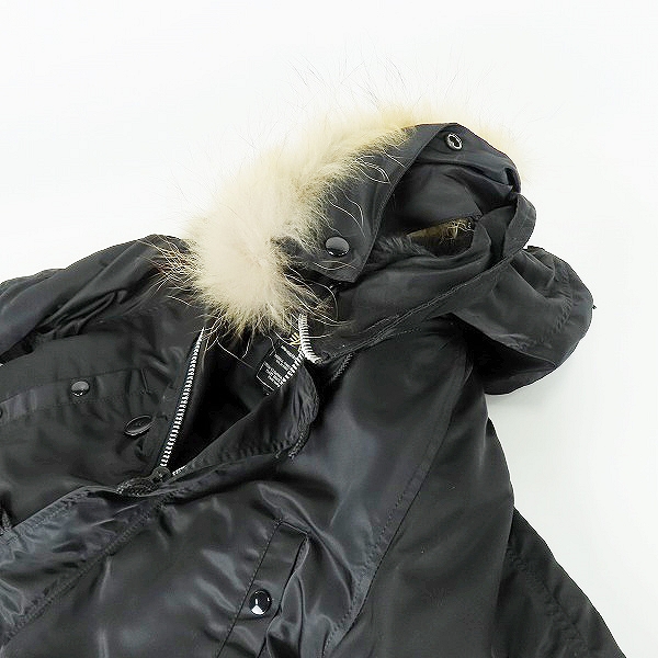 実際に弊社で買取させて頂いたALPHA INDUSTRIES/アルファインダストリーズ N-3B リアルファータイトフライトジャケット 20094-0801/Sの画像 2枚目