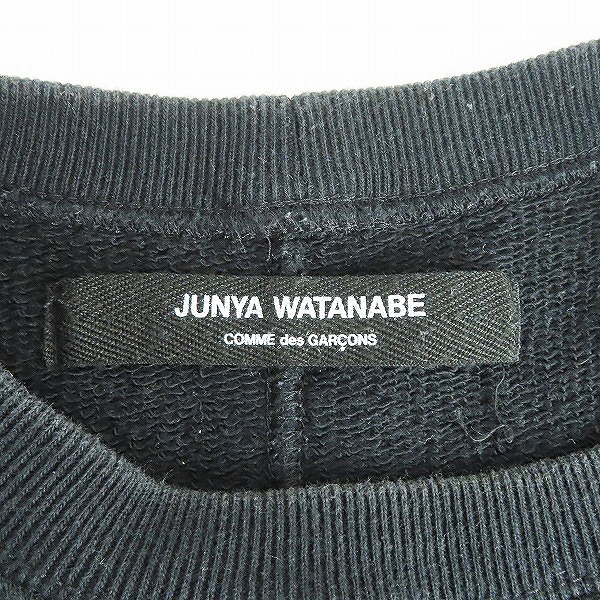 実際に弊社で買取させて頂いたJUNYA WATANABE COMME des GARCONS/ジュンヤワタナベコムデギャルソン スウェット JI-T041 AD2011 の画像 2枚目