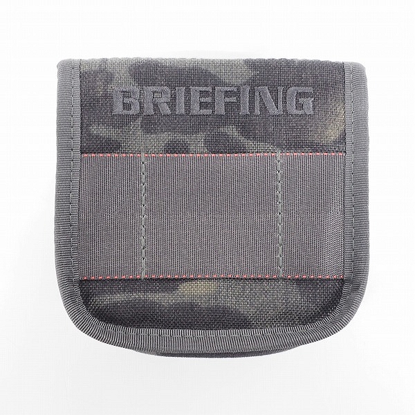 実際に弊社で買取させて頂いたBRIEFING GOLF/ブリーフィング BRG231G28 STANDARD SERIES MALLET CS PUTTER COVER 1000D パター用ヘッドカバー の画像 2枚目