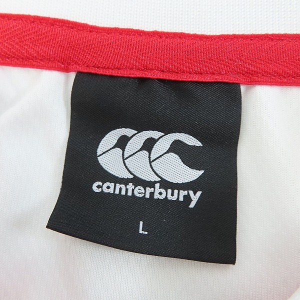 実際に弊社で買取させて頂いたCANTERBURY/カンタベリー ブリティッシュ＆アイリッシュ・ライオンズ ウィンガーポロ RA31272 /Lの画像 2枚目