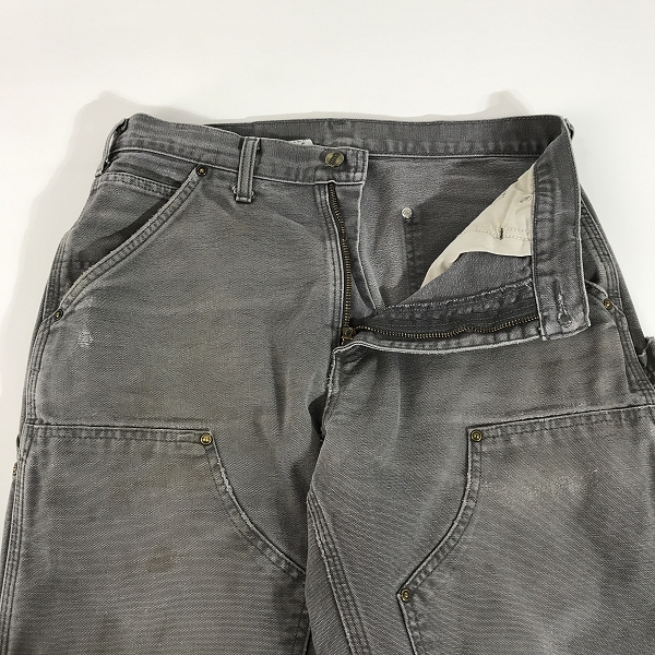 実際に弊社で買取させて頂いたCarhartt/カーハート 90s ダブルニー ダックパンツ W30L34の画像 3枚目
