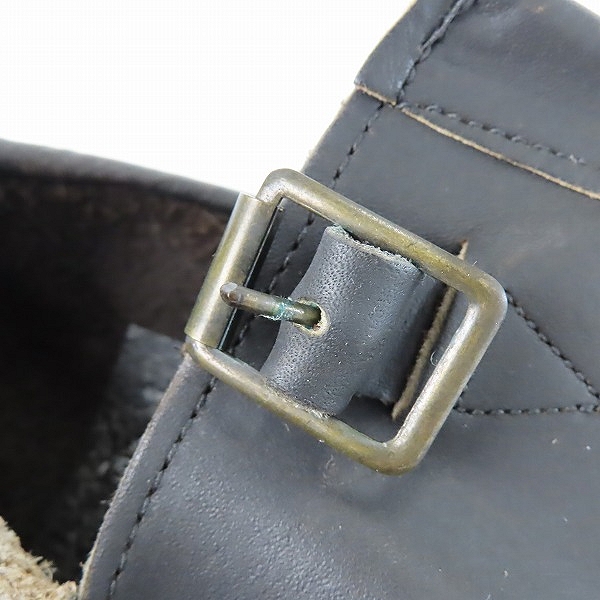 実際に弊社で買取させて頂いたCHIPPEWA/チペワ 7インチ スチールトゥ レザー ショートエンジニアブーツ 91002/7Eの画像 7枚目