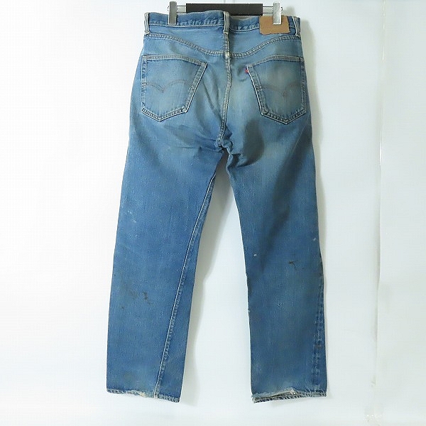 実際に弊社で買取させて頂いたLevis/リーバイス 501 ヴィンテージ 66前期 刻印6 スモールe ボタンフライ デニムパンツの画像 1枚目
