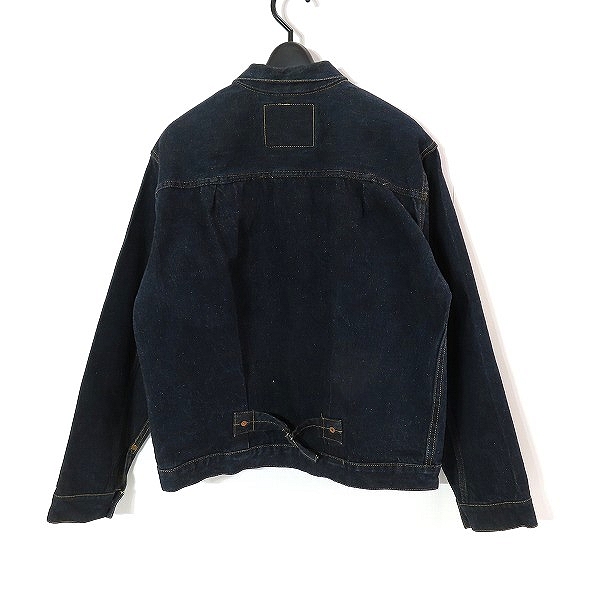 実際に弊社で買取させて頂いたLEVI’S/リーバイス 506XX/70501-0003 1st/ファースト 復刻 デニムジャケット Gジャン 555刻印 米国製/40の画像 1枚目