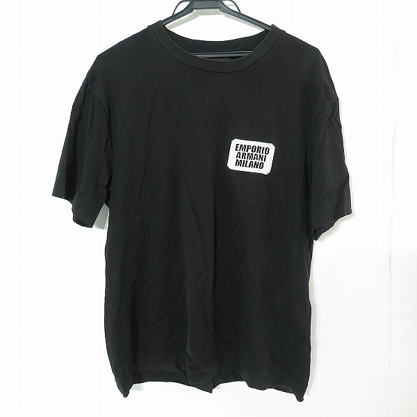 実際に弊社で買取させて頂いたEMPORIO ARMANI/エンポリオアルマーニ ロゴ刺繍半袖Tシャツ 3H1TN4 1JCQZ/L