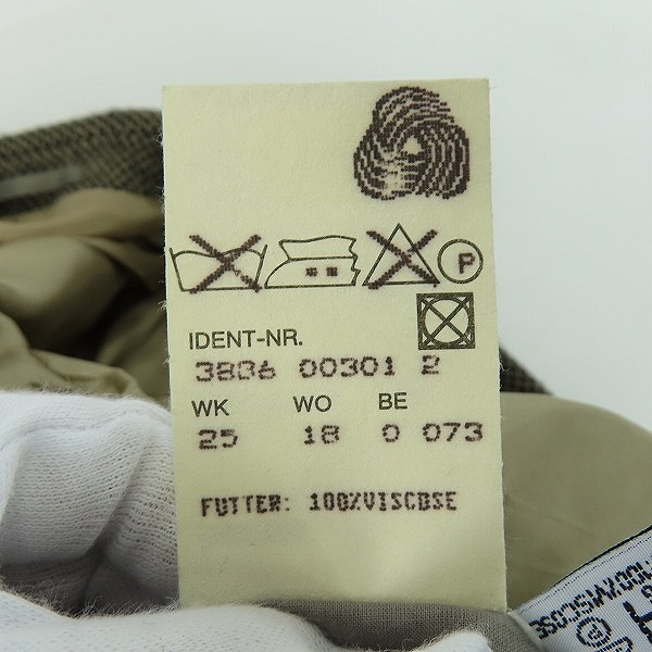 実際に弊社で買取させて頂いたHUGO BOSS/ヒューゴボス テーラードジャケット/48の画像 3枚目