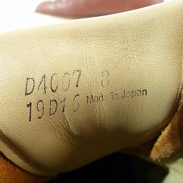 実際に弊社で買取させて頂いたDanner/ダナー MT.RIDGE LOW/マウンテン リッジロー クリスティ 茶 D4007/8の画像 5枚目