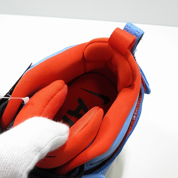 実際に弊社で買取させて頂いた【未使用】AMBUSH×NIKE/アンブッシュ×ナイキ Air Adjust Force "University Blue and Habanero Red" DM8465-400/28の画像 4枚目