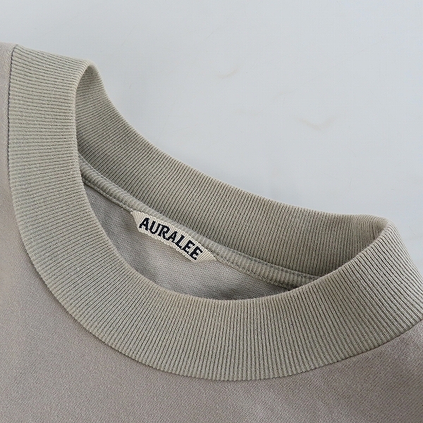 実際に弊社で買取させて頂いたAURALEE/オーラリー STAND UP TEE Tシャツ A20ST01SU /4の画像 5枚目