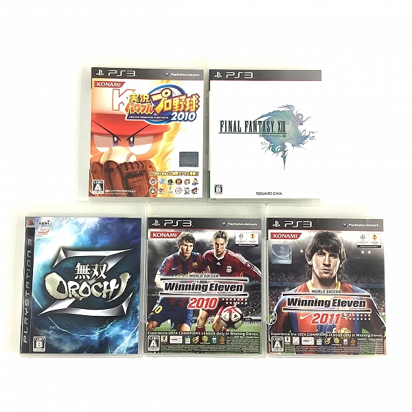 実際に弊社で買取させて頂いた【おまとめ】PS3/PSP/PS Vitaソフト プロ野球スピリッツ/ウイニングイレブン/モンスタハンターポータブル 他の画像 1枚目