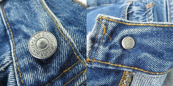 実際に弊社で買取させて頂いたLevi's/リーバイス 501 BIG E 復刻 バレンシア工場 刻印555 デニムパンツ W32L38の画像 7枚目