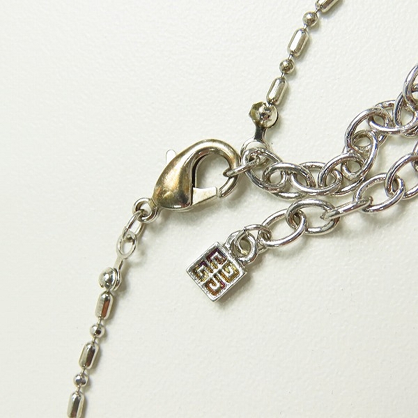 実際に弊社で買取させて頂いたGIVENCHY/ジバンシィ ラウンドロゴプレート ネックレス の画像 5枚目