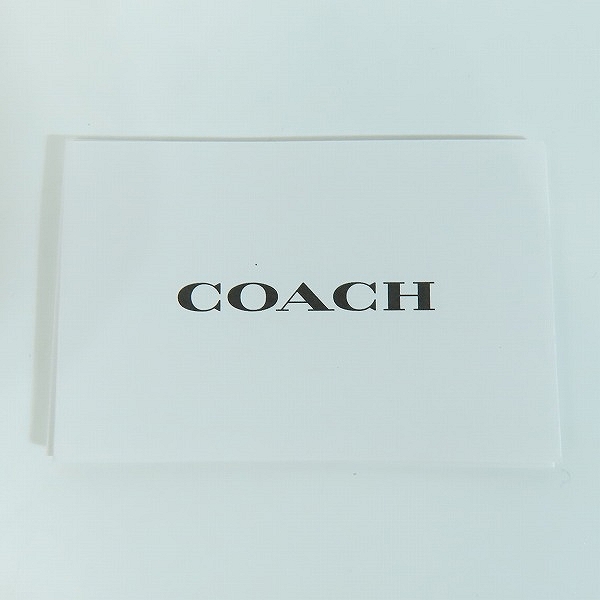 実際に弊社で買取させて頂いたCOACH/コーチ キャンバス クラッチバッグ C7948Gの画像 7枚目